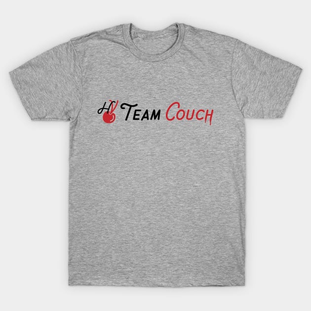 Team Couch T-Shirt by HorrorVirgin